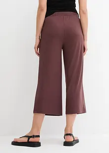 Pantalon en jersey à taille élastiquée, bonprix