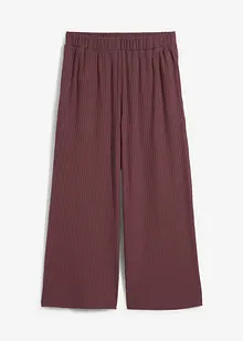 Pantalon en jersey à taille élastiquée, bonprix
