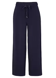 Pantalon en jersey à taille élastiquée, bonprix