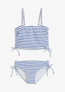 Bikini bandeau (ens. 2 pces) à bretelles amovibles, bonprix