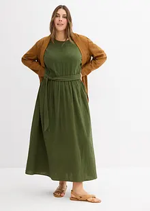 Robe midi 100% coton, bonprix