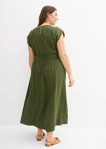 Robe midi 100% coton, bonprix