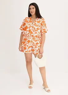 Short imprimé en viscose fluide, bonprix