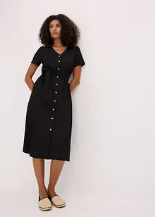Robe légère en jersey crêpe, bonprix