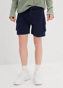 Short cargo en molleton 100% coton, bonprix