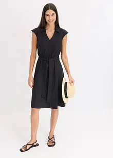 Robe-chemise avec ceinture à nouer, bonprix