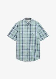 Chemise manches courtes en seersucker 100% coton, bonprix