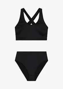 Bikini brassière côtelé (ens. 2 pces), bonprix