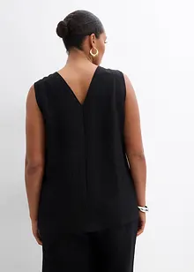 Top en viscose effet froissé, bonprix