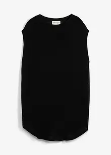 Top fluide en maille de viscose, coupe ballon, bonprix