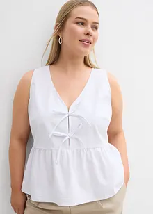 Blouse sans manches rayée, bonprix