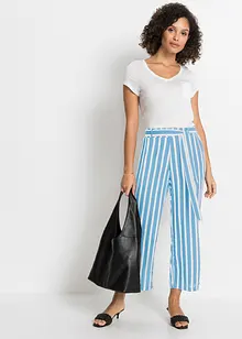 Pantalon palazzo taille haute, bonprix