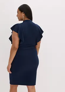 Robe fourreau avec une joli fermeture sur le décolleté, bonprix