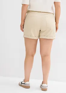 Short décontracté en twill, bonprix