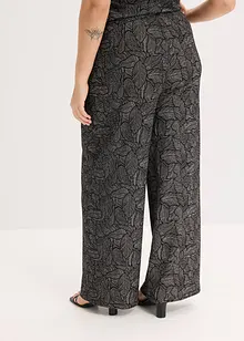 Pantalon en jersey crêpe, bonprix