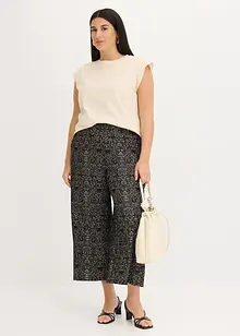 Jupe-culotte en jersey crêpe, bonprix