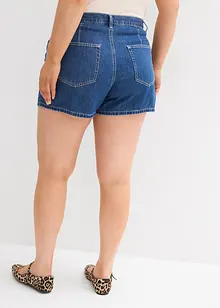 Jupe-short en jean, style portefeuille, bonprix