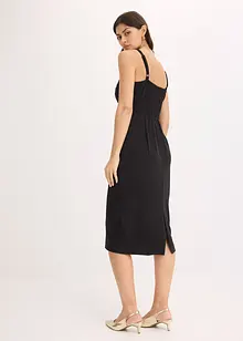 Robe midi ajustée, bonprix