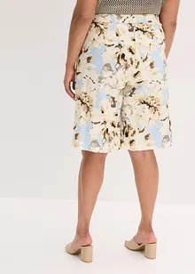 Bermuda à pinces en viscose, bonprix