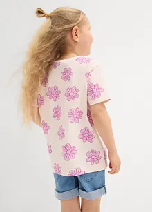 T-shirt en coton élastiqué, bonprix