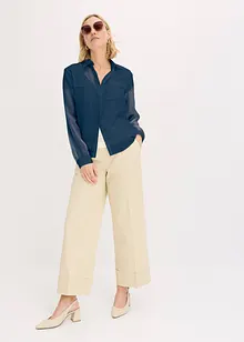 Blouse transparente et texturée, bonprix