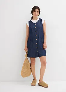Robe en jean 100% coton, bonprix
