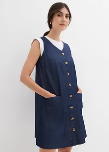 Robe en jean 100% coton, bonprix