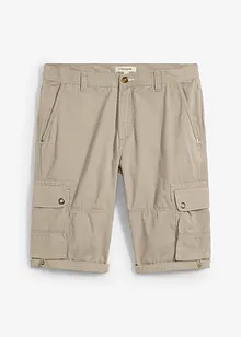 Bermuda cargo 100% coton, Regular, bonprix