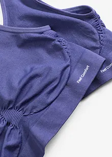 Lot de 2 brassières sans couture Feel Comfort, bonprix