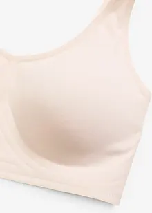 Soutien-gorge moulé Feel Comfort, rembourré, sans armatures, découpes laser, bonprix