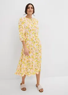 Robe en viscose froissée, bonprix