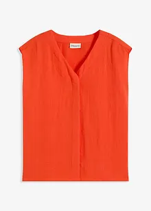 Chemisier sans manches en viscose mélangée, bonprix