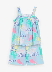 Top et short 100% coton (ens. 2 pces), bonprix