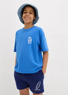 T-shirt à imprimé dans le dos, en coton, bonprix