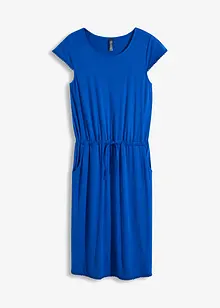 Robe midi en jersey viscose extensible, bonprix