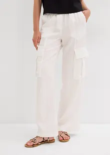 Pantalon cargo fluide en Lyocell mélangé, bonprix