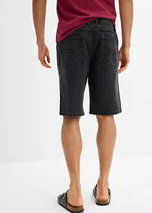 Bermuda classique en jean avec taille élastiquée, bonprix