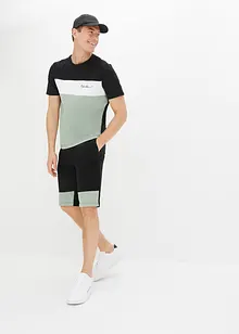 T-shirt et bermuda en molleton (ens. 2 pces), bonprix