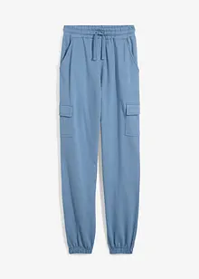 Pantalon de jogging à poches cargo, 100% coton, bonprix