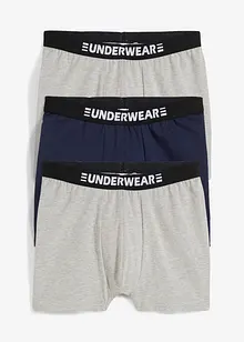 Lot de 3 boxers midi, bonprix
