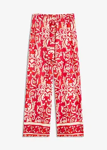 Pantalon en jersey viscose imprimé, bonprix