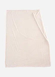 Plaid douillet de qualité, effet nid d’abeille, bonprix