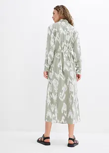 Robe-chemise en viscose fluide, bonprix