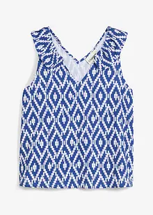 Blouse sans manches en viscose fluide, bonprix