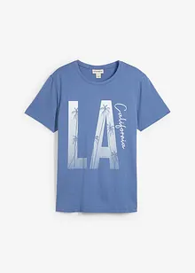 T-shirt Slim 100% coton, bonprix