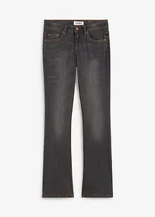Jean bootcut taille mi-haute, extensible, bonprix