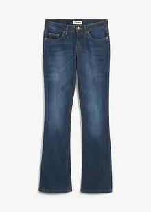 Jean bootcut taille mi-haute, extensible, bonprix