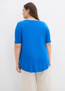 T-shirt long en viscose douce, bonprix