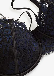 Soutien-gorge à coques avec dentelle à franges, bonprix