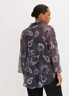 Blouse oversize en crêpe léger, bonprix